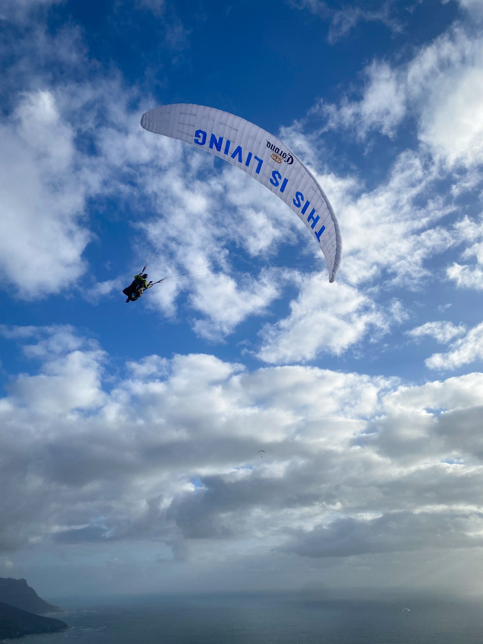 This is living - Corona and Paraglide Africa take to the sky